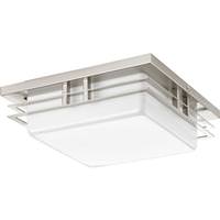 Progress Lighting 11" 17 watt 120 volt 3000K Brushed Nickel White Acrylic Diffuser LED Light Fixture