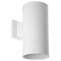 Progress Lighting 29.3 watt 120 volt 3000K Natural White White Finish Outdoor LED Wall Light Fixture