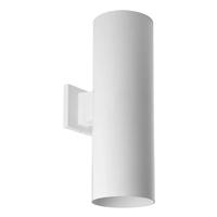 Progress Lighting 29 watt 120 volt 3000K Natural White White Finish Up/Down Outdoor LED Wall Light Fixture