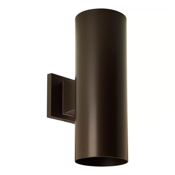 16 watt 120 volt 3000K Natural White Antique Bronze Finish Up/Down Outdoor LED Wall Light Fixture