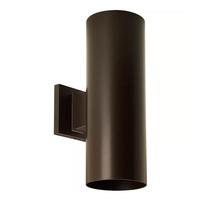 Progress Lighting 16 watt 120 volt 3000K Natural White Antique Bronze Finish Up/Down Outdoor LED Wall Light Fixture