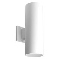 Progress Lighting 16 watt 120 volt 3000K Natural White White Finish Up/Down Outdoor LED Wall Light Fixture