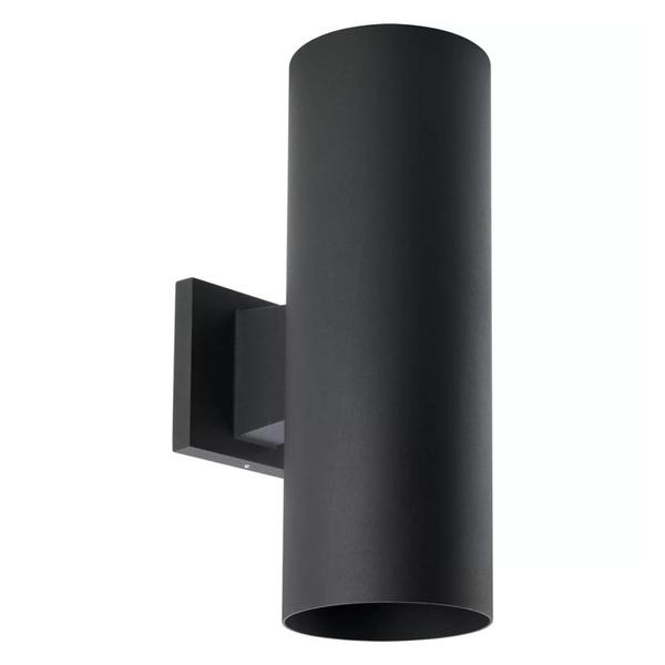 17 watt 120 volt 3000K Natural White Black Finish Up/Down Outdoor LED Wall Light Fixture