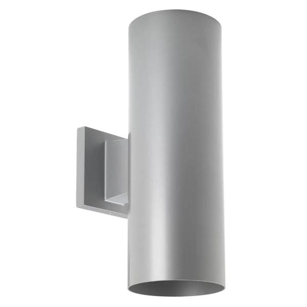 16 watt 120 volt 3000K Natural White Metallic Gray Finish Up/Down Outdoor LED Wall Light Fixture