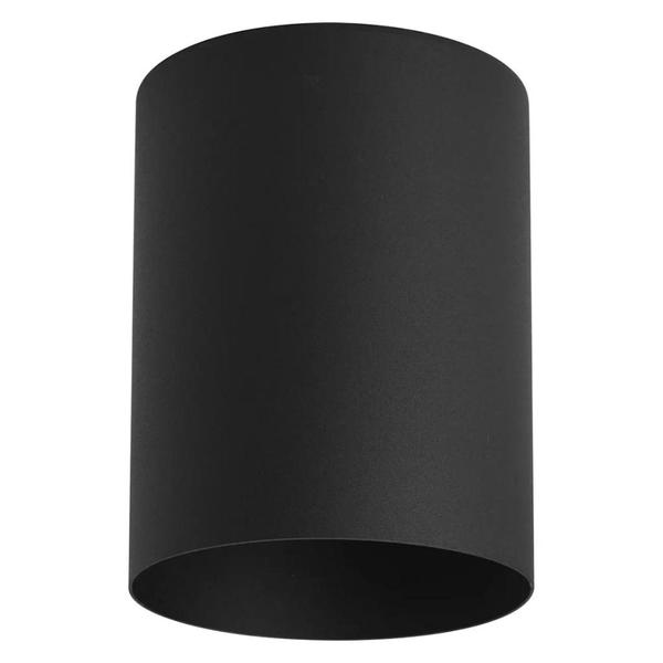 1 Light Black Aluminum Construction Cylinder LED Light Fixture