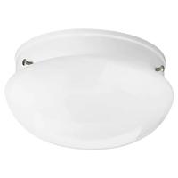 Progress Lighting 7.5" 17 watt 120 volt 3000K White White Acrylic Diffuser LED Light Fixture