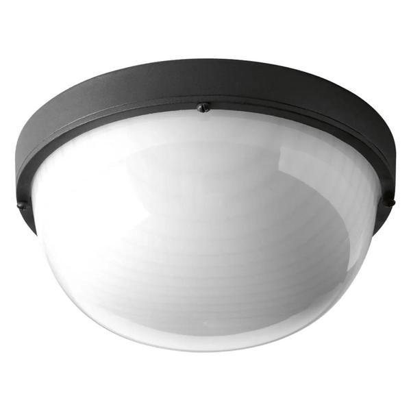 17 watt 120 volt Black Finish 3000K Natural White Frosted Polycarbonate Diffuser Ceiling LED Light Fixture
