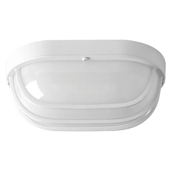 9 watt 120 volt White Finish 3000K Natural White Frosted Polycarbonate Diffuser Ceiling LED Light Fixture