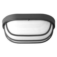 Progress Lighting 9 watt 120 volt Black Finish 3000K Natural White Frosted Polycarbonate Diffuser Ceiling LED Light Fixture