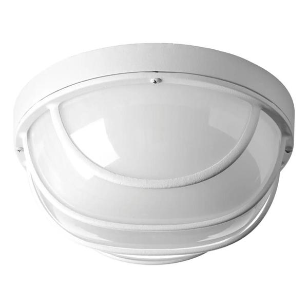 17 watt 120 volt White Finish 3000K Natural White Frosted Polycarbonate Diffuser Ceiling LED Light Fixture
