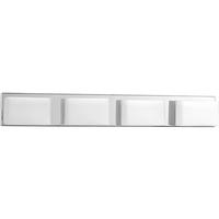 Progress Lighting 32.5" 36 watt 120 volt 3,000K Natural White Polished Chrome Etched Glass Dimmable Bath & Vanity LED Light Fixture
