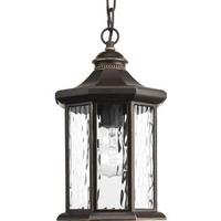 Progress Lighting 1 Light Antique Bronze with Clear Glass Hanging Lantern Light Fixture
