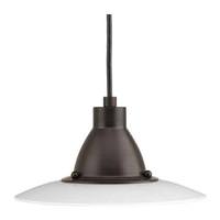 Progress Lighting 1 Light 9 watt 3000K Natural White Antique Bronze Dimmable LED Pendant Light Fixture