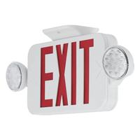 Progress Lighting 18" 3.22 watt 120/277 volt White/Red Letters LED Exit/Emergency Light