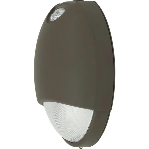 3 watt 120/277 volt 5500K Bronze Emergency Light