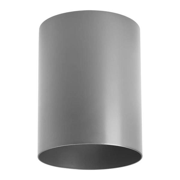 1 Light Metallic Gray Aluminum Construction Cylinder LED Light Fixture