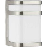 Progress Lighting 9 watt 120 volt Brushed Nickel 3000K Natural White LED Light Fixture 