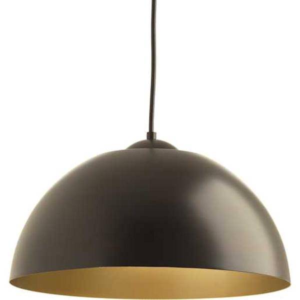 1 Light 17 watt 3000K Natural White Antique Bronze Dimmable LED Pendant Light Fixture