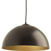 Progress Lighting 1 Light 17 watt 3000K Natural White Antique Bronze Dimmable LED Pendant Light Fixture