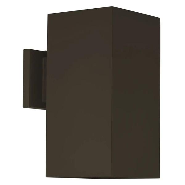 29 watt 120 volt 3000K Natural White Antique Bronze Outdoor Square LED Wall Light Fixture