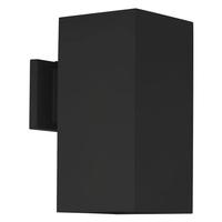 Progress Lighting 29 watt 120 volt 3000K Natural White Black Outdoor Square LED Wall Light Fixture