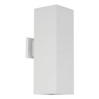 Progress Lighting 29 watt 120 volt 3000K Natural White White Outdoor Up/Down Square LED Wall Light Fixture