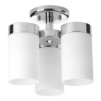 Progress Lighting 3 Light 120 volt Polished Chrome Etched Glass Bowl Flush Mount Ceiling Light Fixture
