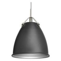 Progress Lighting 1 Light Graphite Metal Shade Pendant Light Fixture