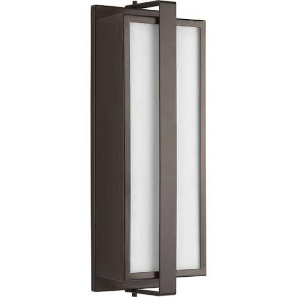 2 Light Antique Bronze with Etched Glass Diverge Wall Light Fixture