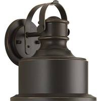 Progress Lighting 9 watt 120 volt 3000K Natural White Antique Bronze Outdoor Callahan LED Wall Light Fixture