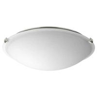 Progress Lighting 16" 24 watt 120 volt 3000K Brushed Nickel Etched White Linen Diffuser LED Light Fixture