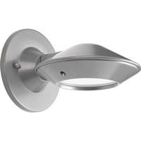 Progress Lighting 11.8 watt 120 volt 3000K Natural White Metallic Gray Frosted Glass Lens Outdoor Strata LED Wall Light Fixture