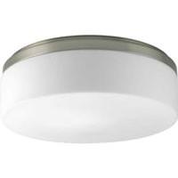 Progress Lighting 14" 32 watt 120 volt 3000K Brushed Nickel Etched White Opal Acrylic Maier LED Light Fixture