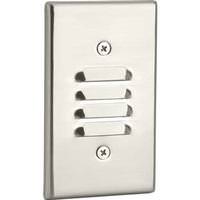 Progress Lighting 1 watt 120 volt 3000K Brushed Nickel Horizontal and Vertical Dimmable LED Step Light