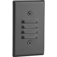 Progress Lighting 1 watt 120 volt 3000K Black Horizontal and Vertical Dimmable LED Step Light
