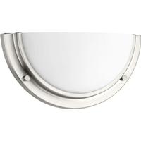 Progress Lighting 20 watt 120 volt 3000K Brushed Nickel Etched Glass Dimmable LED Wall Sconce