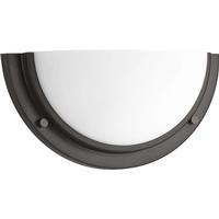 Progress Lighting 20 watt 120 volt 3000K Architectural Bronze Etched Glass Dimmable LED Wall Sconce