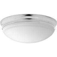 Progress Lighting 11" 17 watt 120 volt 3000K Polished Chrome Etched Glass LED Light Fixture