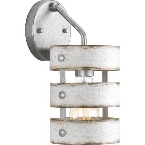 1 Light 120 volt Galvanized Vanity Light Fixture