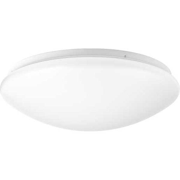 13.5" 22.5 watt 120 volt 3000K White White Acrylic Diffuser LED Light Fixture