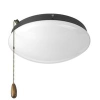 Progress Lighting 2 Light Graphite Opal Glass Shade AirPro Collection Light Kit