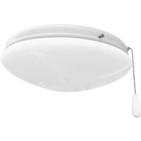 Progress Lighting 2 Light White Opal Glass Shade AirPro Collection Light Kit