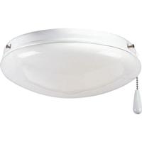 Progress Lighting 2 Light White Opal Glass Shade AirPro Collection Light Kit