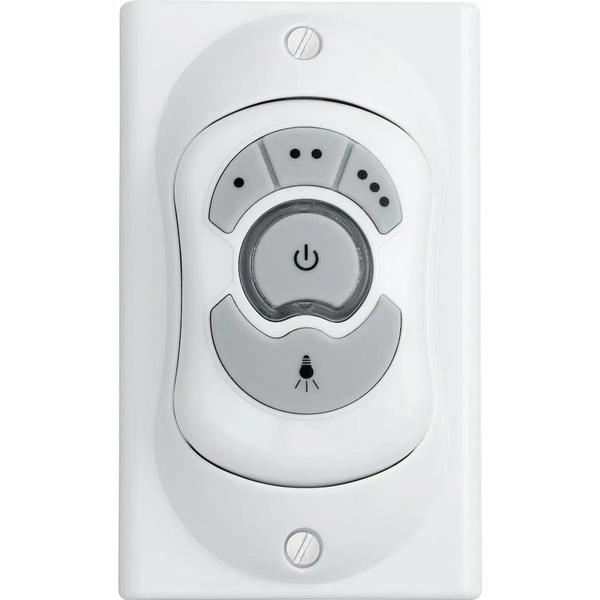 AirPro Collection 3 Speed Ceiling Fan and Light Wall Control