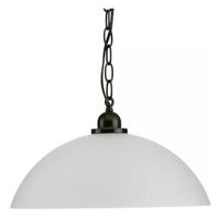 Progress Lighting 1 Light Matte Black Etched Glass Shade Pendant Light Fixture