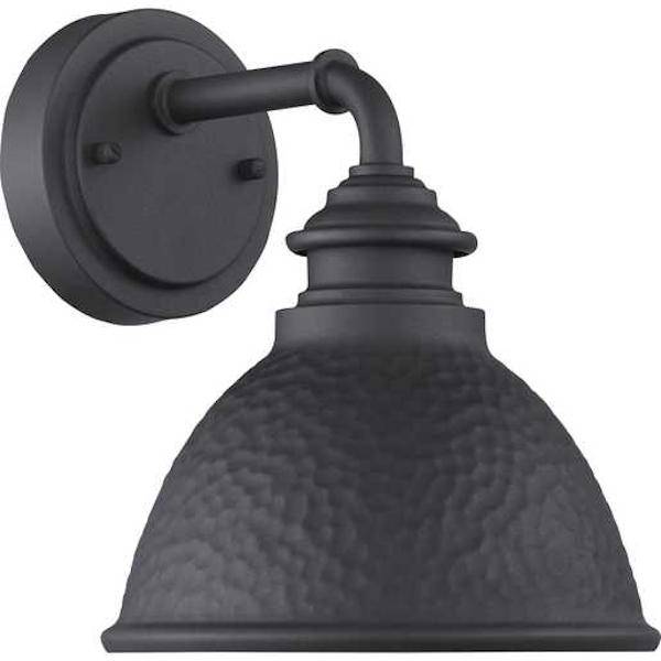 1 Light Black Small Englewood Wall Light Fixture