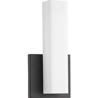 Progress Lighting 16 watt 120 volt 3000K Bronze Etched Opal Glass Dimmable LED Wall Sconce