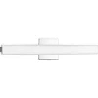 Progress Lighting 22" 35 watt 120 volt 3000K Polished Chrome Etched Glass Shade Dimmable Vanity Light