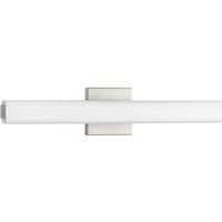 Progress Lighting 22" 35 watt 120 volt 3000K Brushed Nickel Etched Glass Shade Dimmable Vanity Light