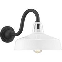View 1 Light White Outdoor Extra Large Cedar Springs Wall Light Fixture
